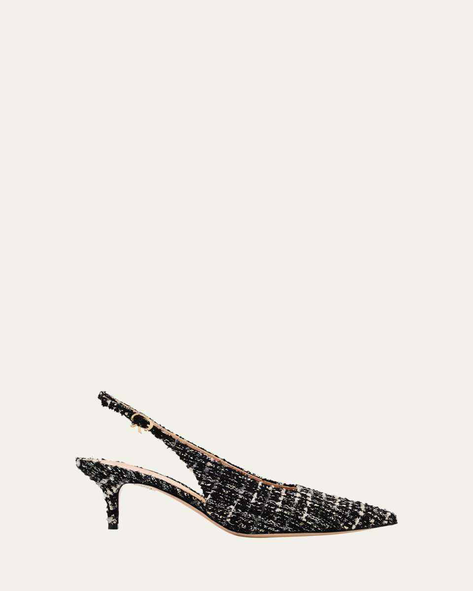 Robbie Boucle Slingback Pumps